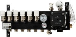VTE Slim verdeler met Grundfos pomp - 1 t/m 16 groepen