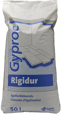 Gyproc Rigidur egalisatiekorrels, 50 liter