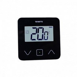 Watts Vision Thermostaat Belux Digit.Draadloos 2xAAA Zwart (BT-D03 RF)