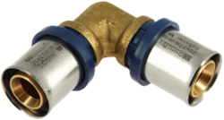 BONFIX Alu-pers kniekoppeling 20 x 20 mm