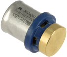 BONFIX Alu-pers eindkoppeling 20 mm