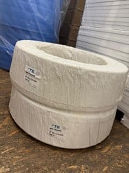 UITLOPEND - VTE MLB 25x2,5 wit - 100 meter - bundelprijs! (2 stuks)