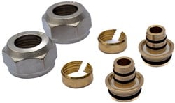 Slangkoppeling 16x2 euroconus