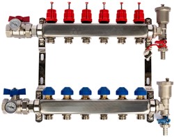 Aperion Pro RVS verdeler Pro - 2 t/m 12 groepen