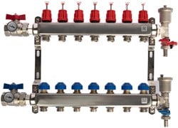 Aperion Pro RVS verdeler 7-groeps