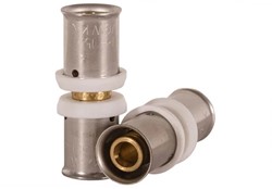 Pers reparatiekoppeling tbv vloerverwarmingslang 14x2