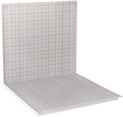 Tackerplaat 2cm dik, L2xB1mtr (10m2 eenheid verpakt)